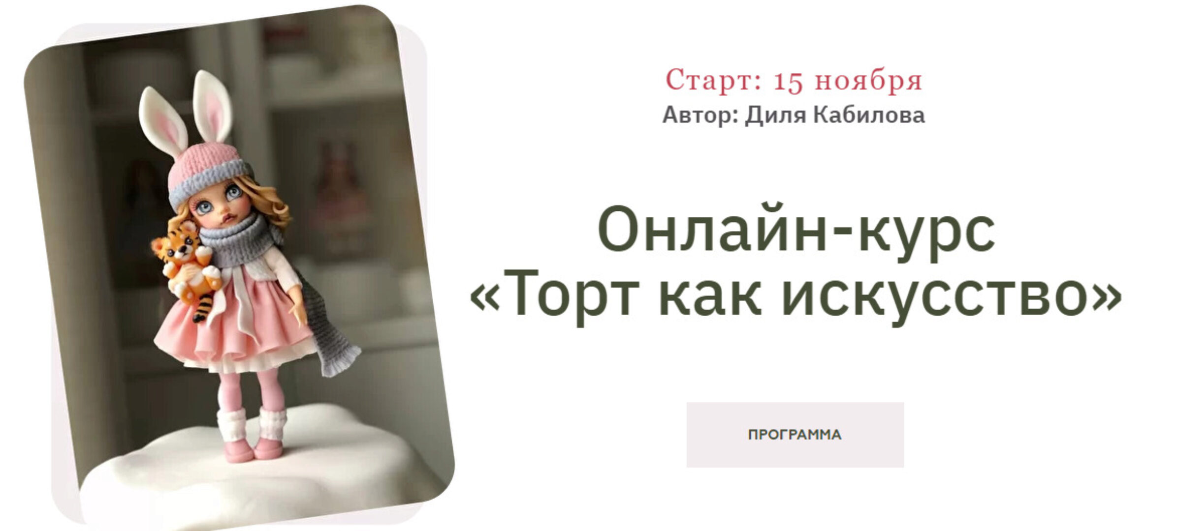 Торт как искусство. Пакет Продвинутый (Диля Кабилова)