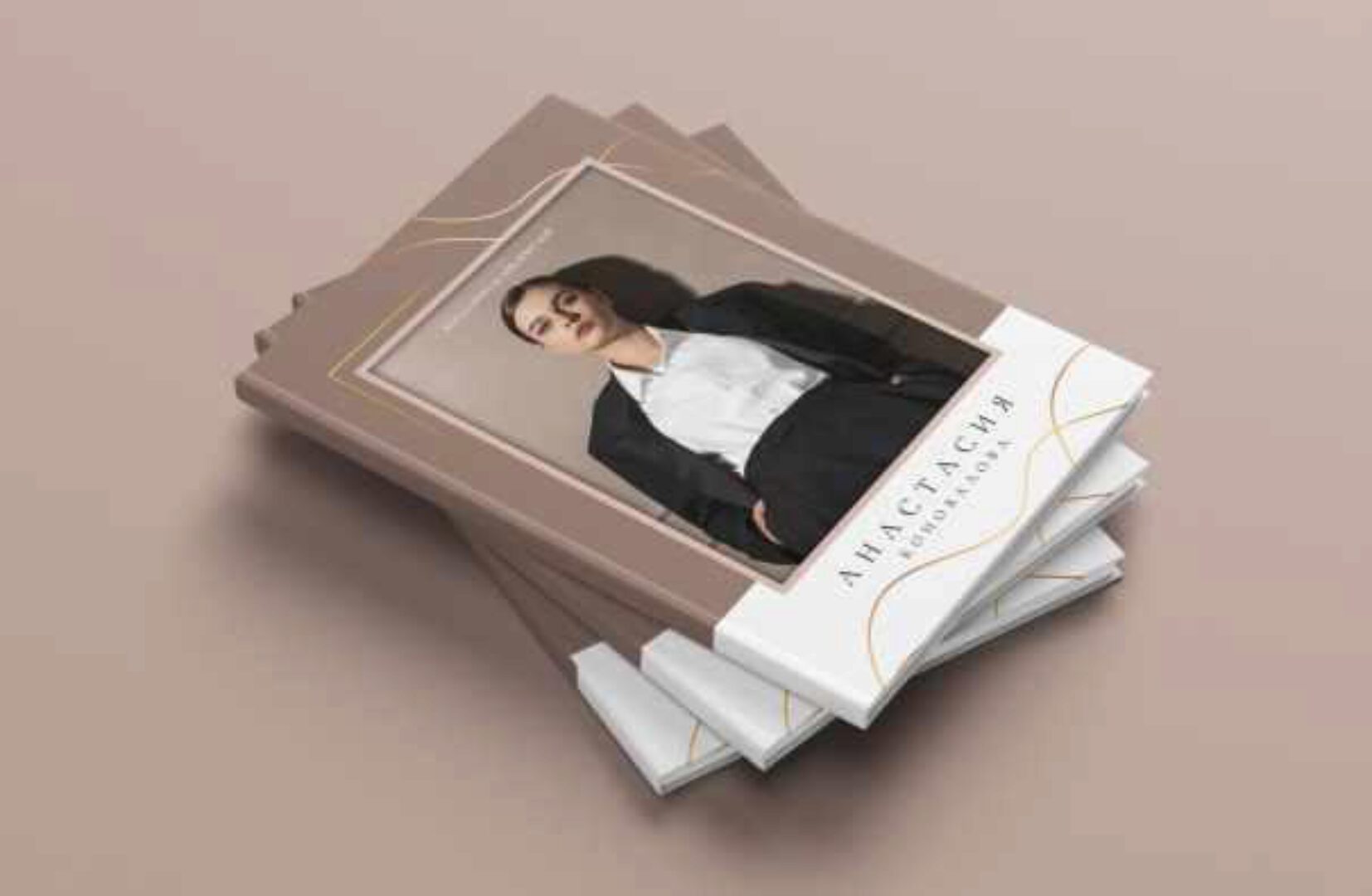 [mironova.studio] Шаблон фотокниги «Gold» (Ирина Миронова)