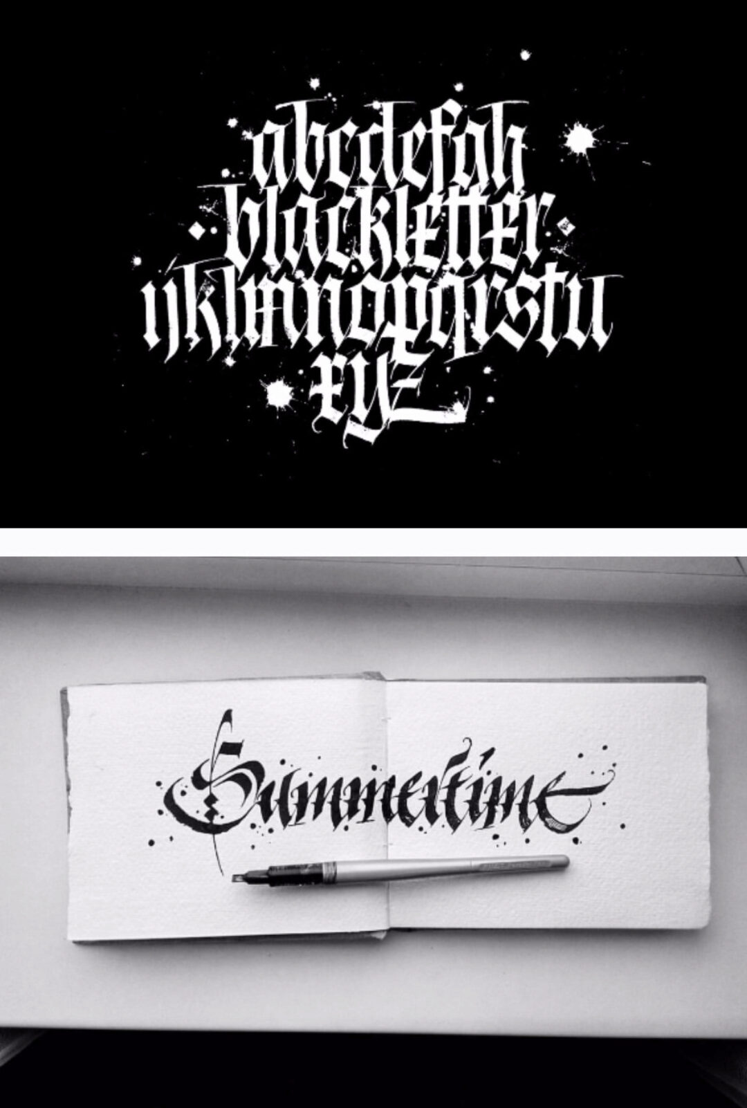 Каллиграфия Готика (Андрей Мартынов)