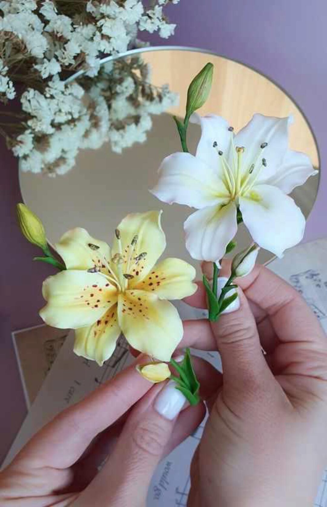 Брошь Лилия (Ольга Гусева)