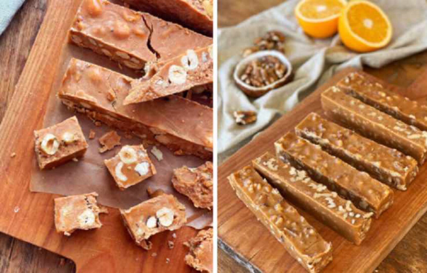 Щербет с фундуком. Апельсиновые ириски (Ольга Богатова)