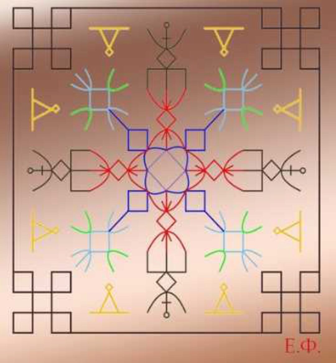 Создание ритуальной колоды с русскими рунами (Елена Филиппова)