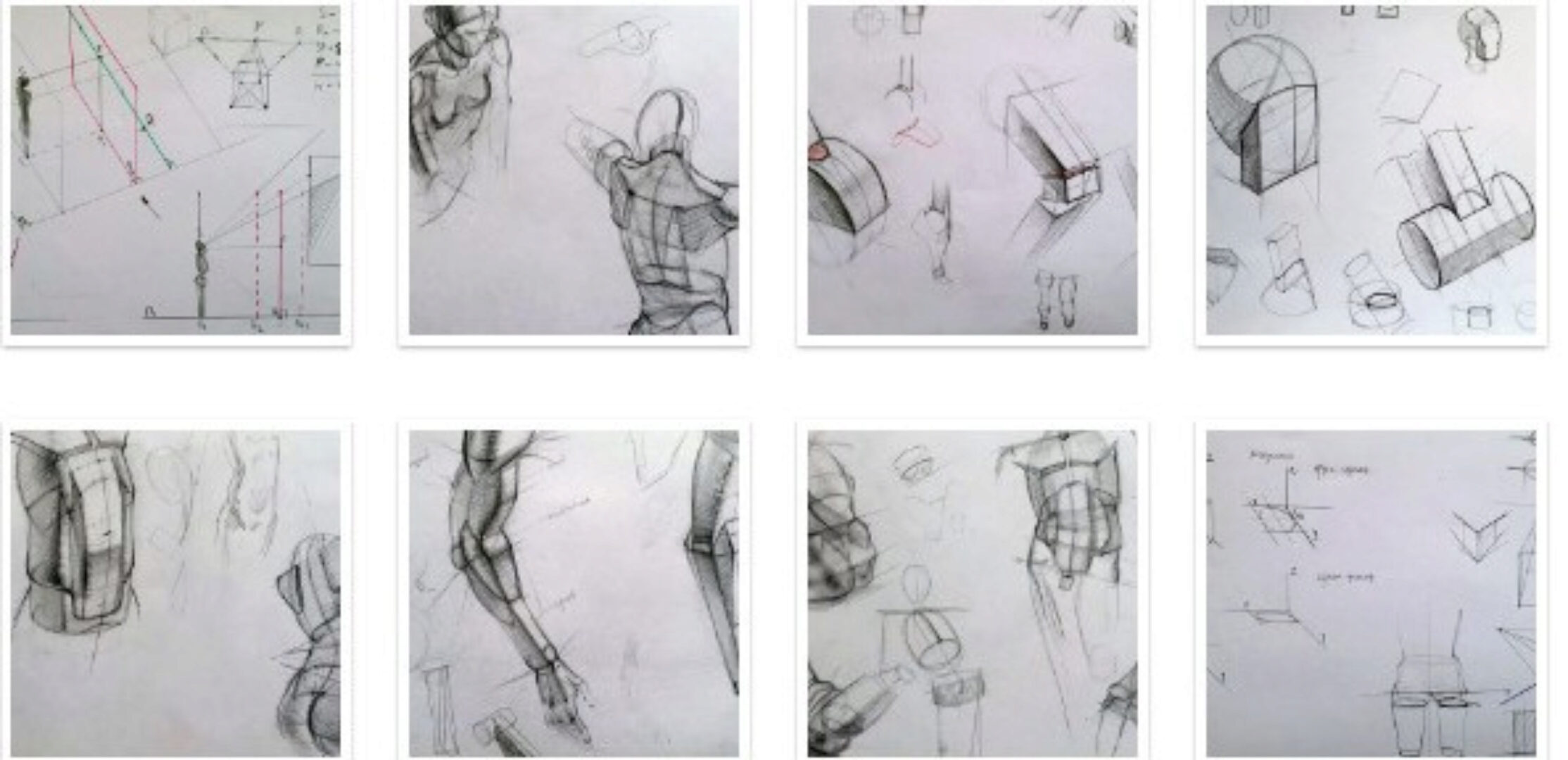 [kalachevaschool] Рисуем человека. Геометрия и перспектива. Сентябрь 2019 (Дарья Остапенко)