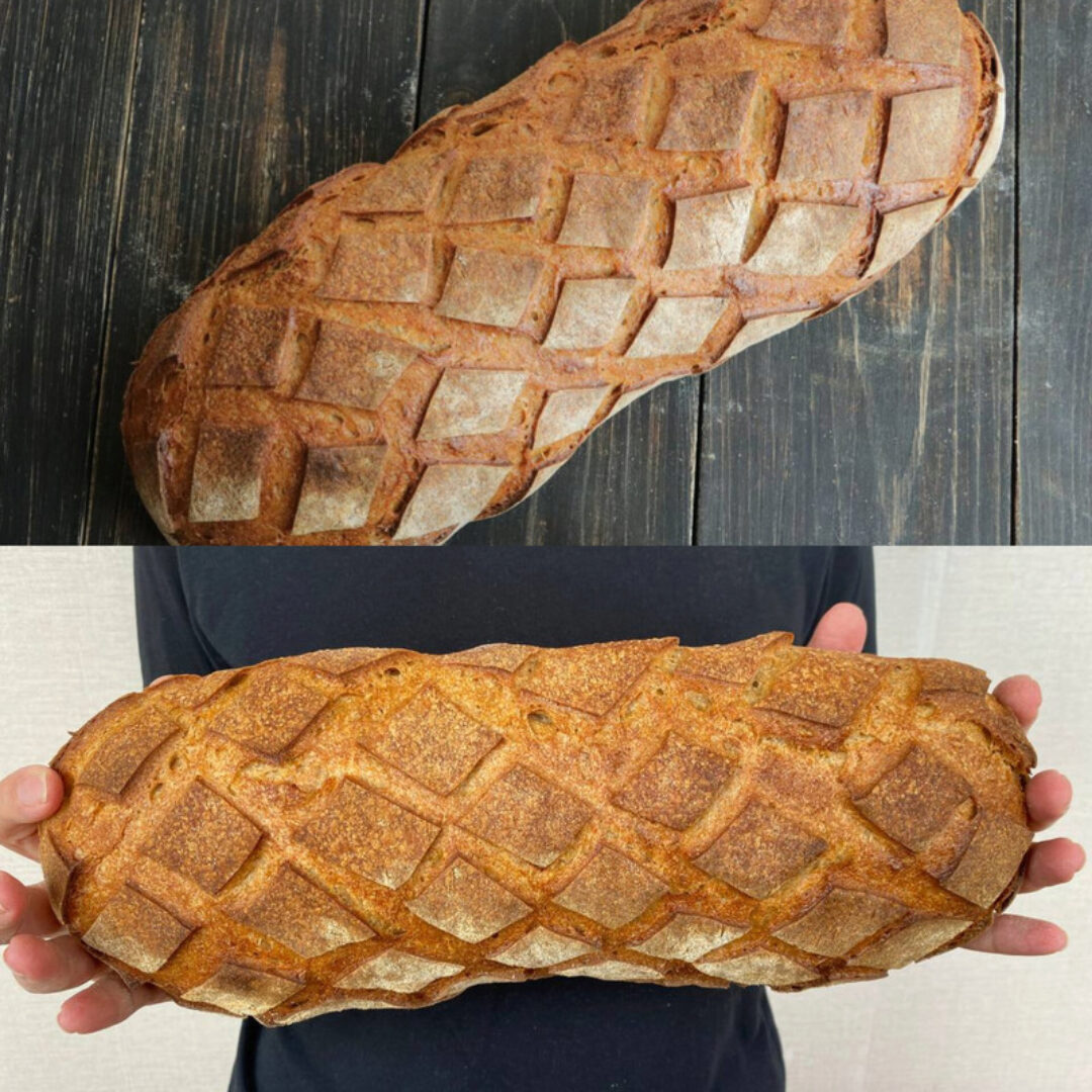 Хлеб на закваске французский стиль (Екатерина Сваровская)