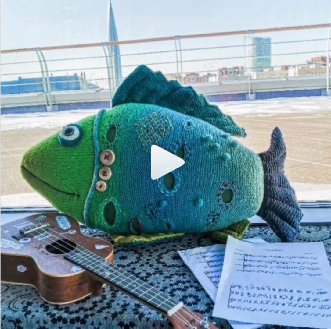 [Вязание]  Большая рыба (bormotalka)