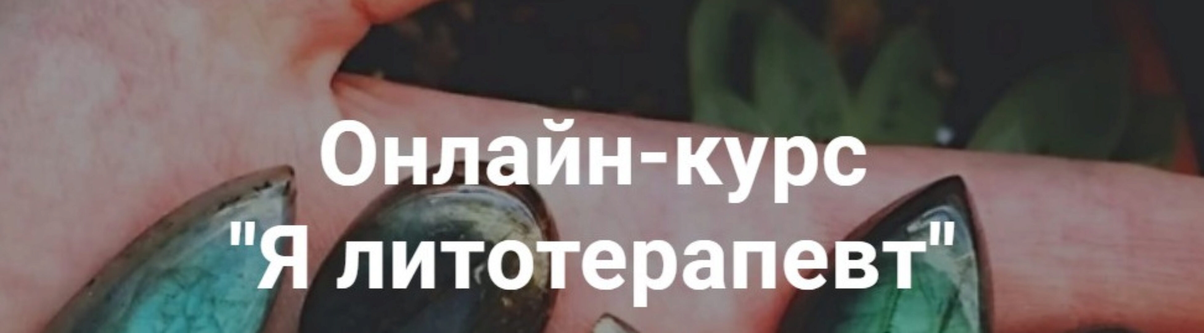 Я литотерапевт. Тариф Базовый (Анна Милашова)