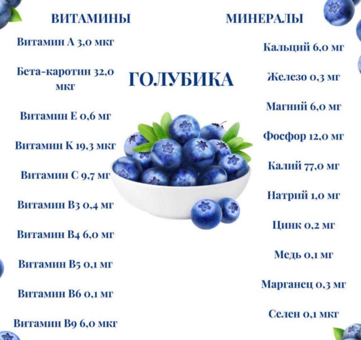 Чек-лист «Голубика 2.0 и немного про клюкву» (Татьяна Холомьева)