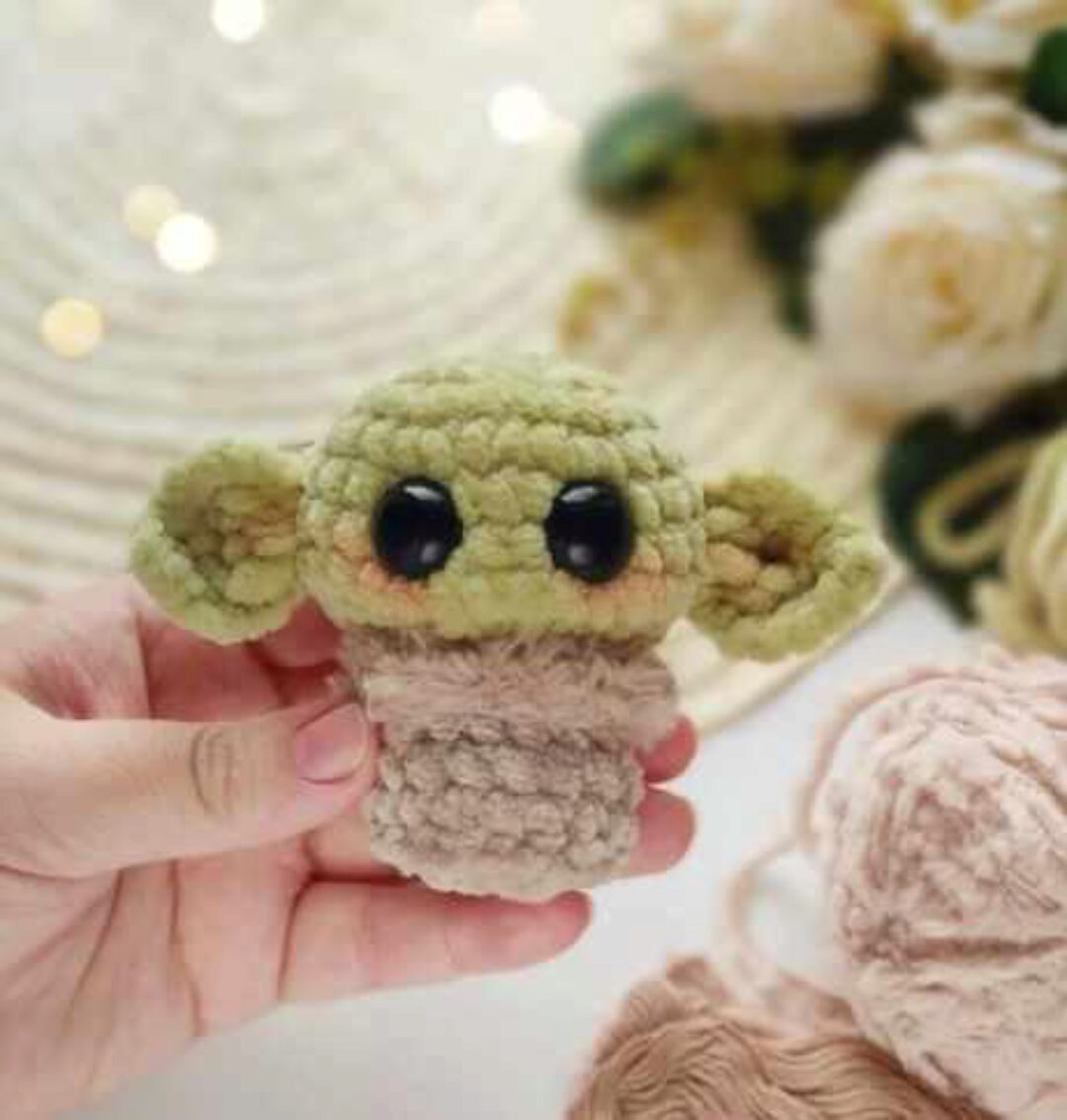 Брелок Беби Йода (Людмила Журавлева)