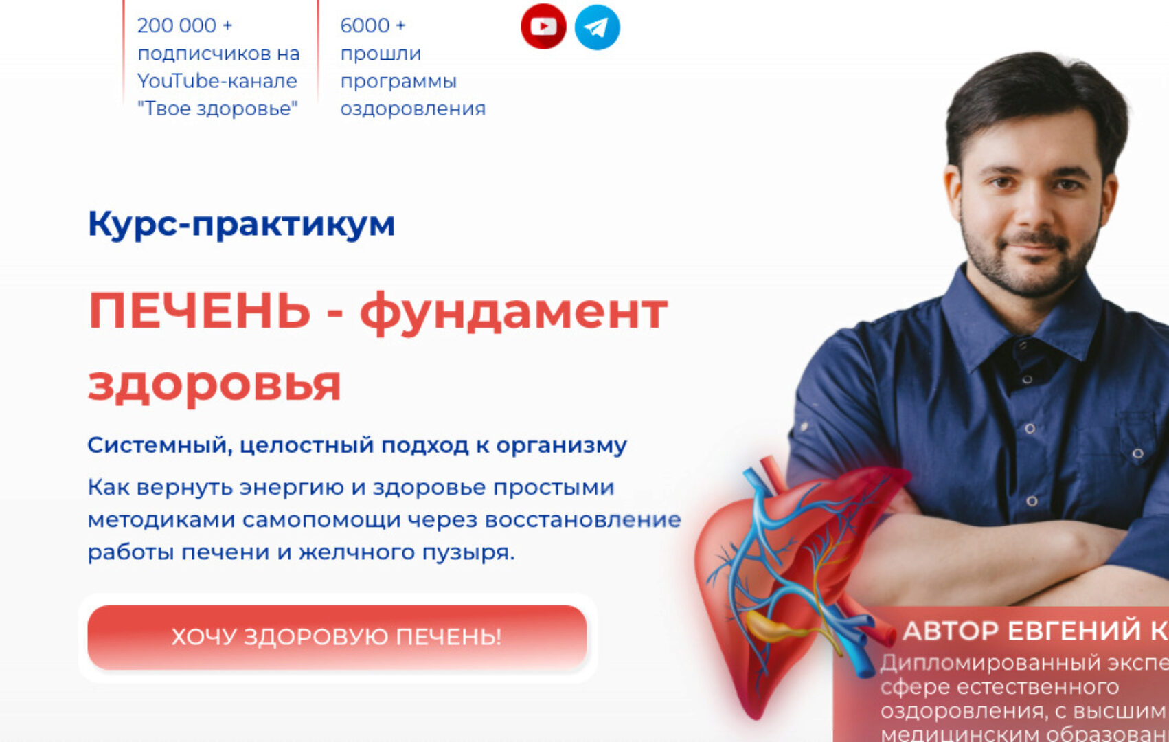 Печень - фундамент здоровья (Евгений Козлов)