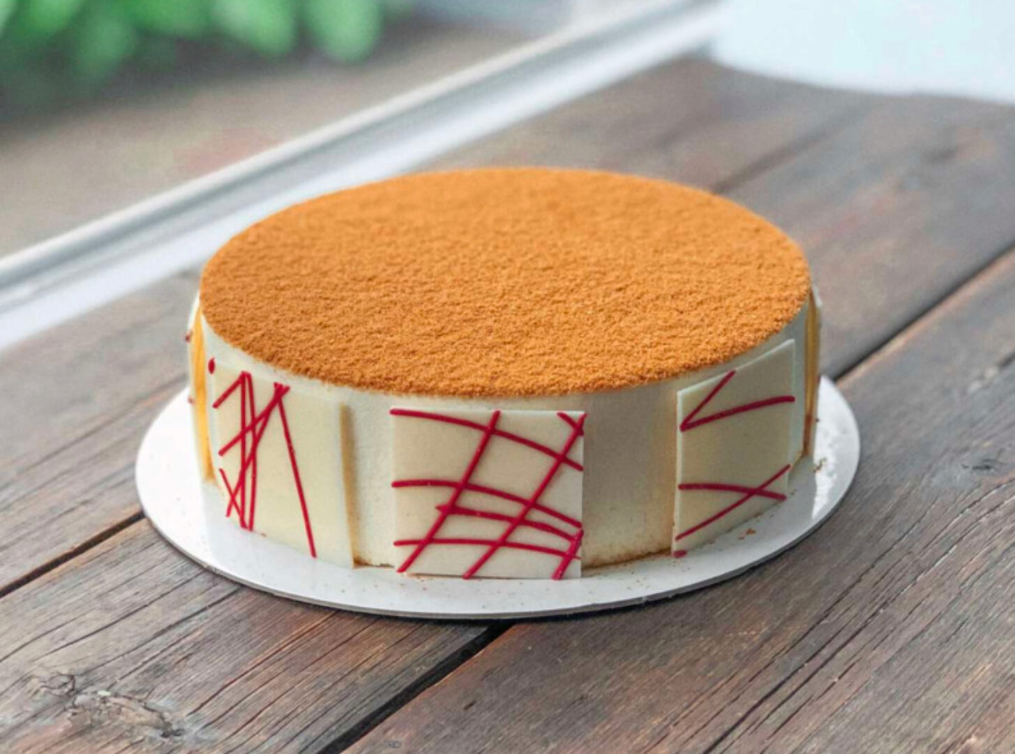 Муссовый медовик с клюквенной начинкой [Кондитория] Муссовый медовик с клюквенной начинкой - пошагов