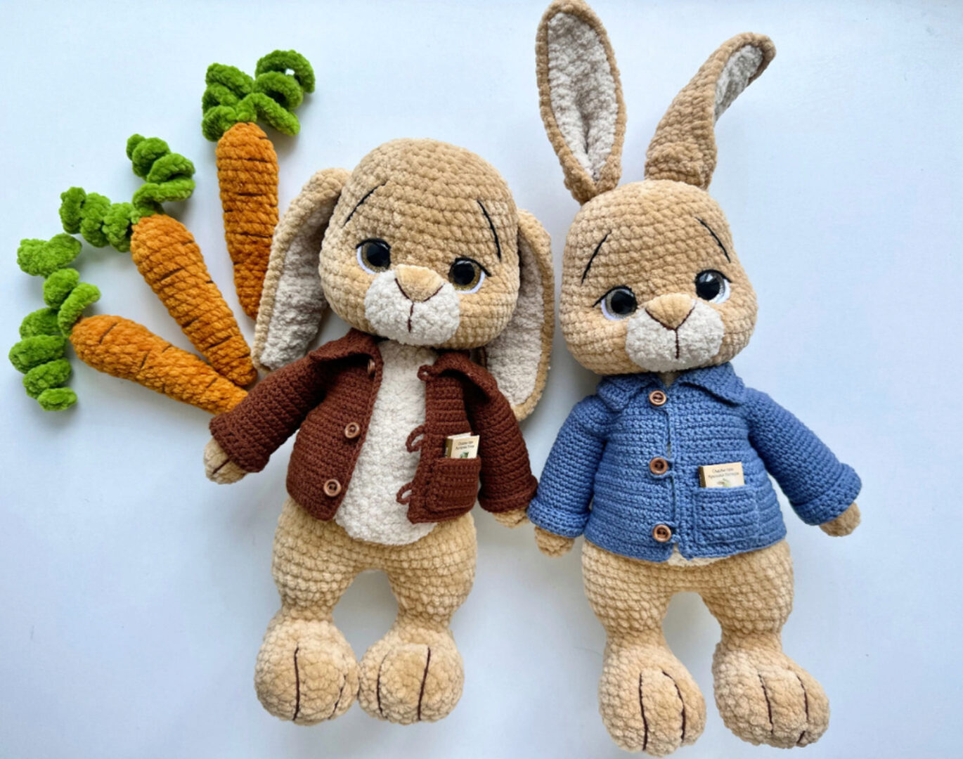 Кролик Питер и его братик Бенджамин (Анастасия Паркаева)