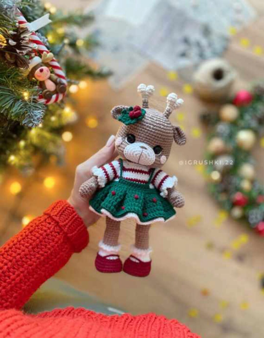 Новогодний оленёнок (Евгения Пологутина)