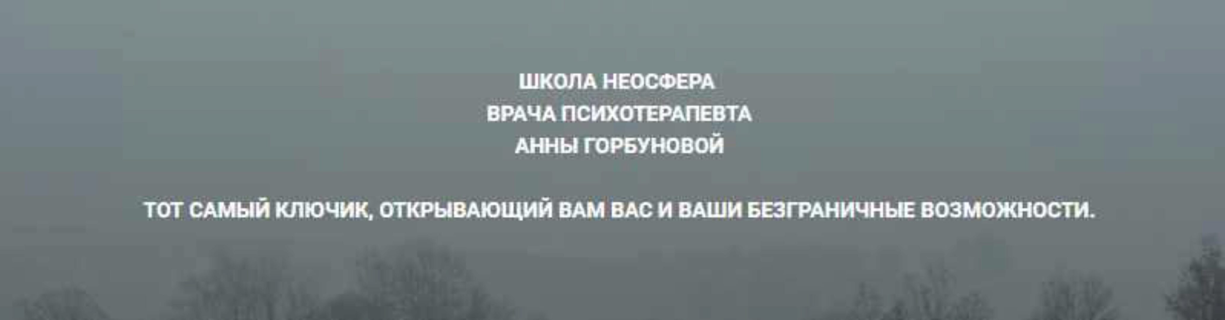 Знакомство со школой Неосфера (Анна Горбунова)