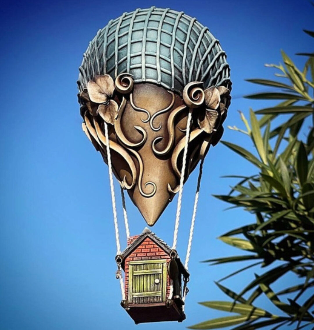 Мастер-класс 067. Воздушный шар Вверх (Елена Раевская)