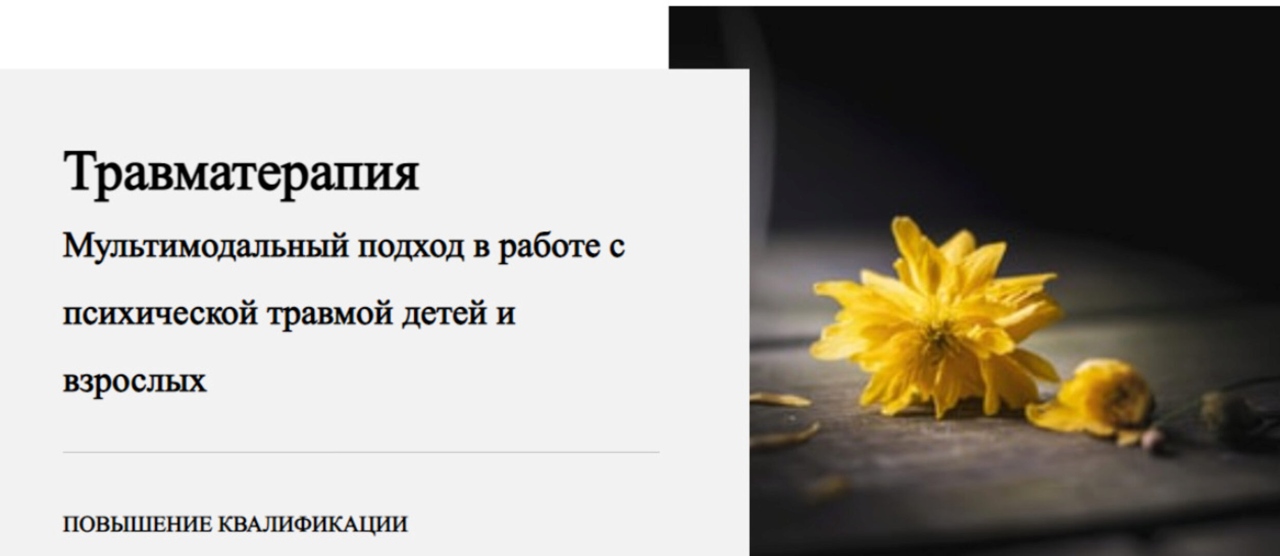 Травматерапия. Мультимодальный подход в работе с психической травмой детей и взрослых. Все 10 модулей (Виктория Унтерова)