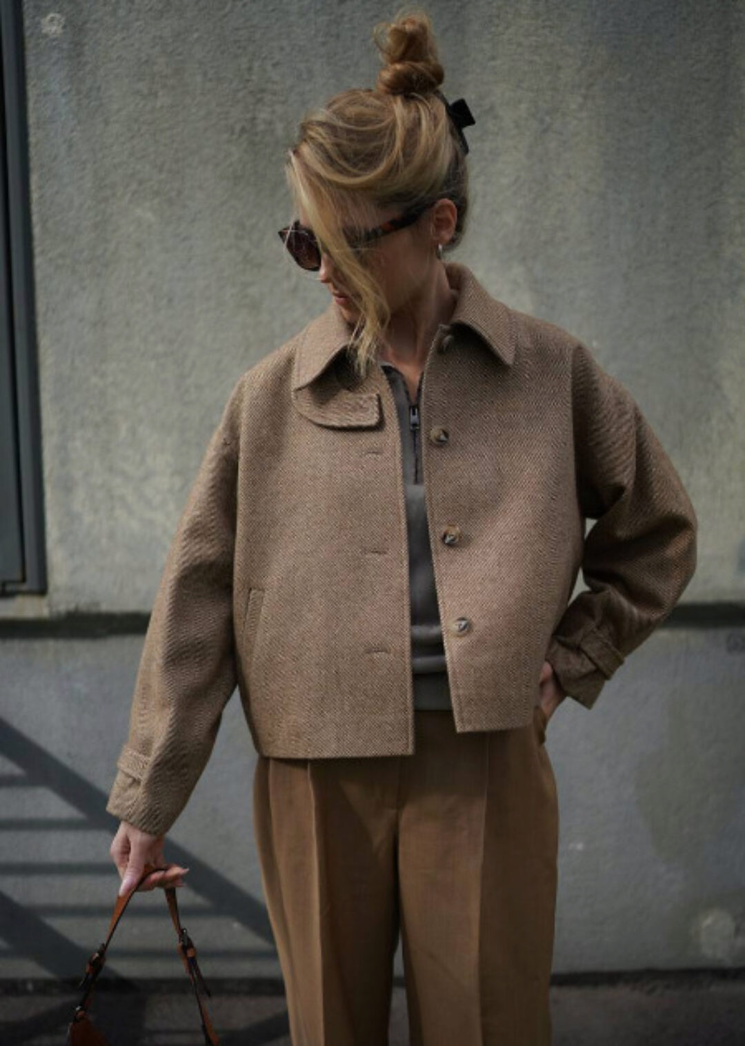 [Studio.Yusupova] Полупальто женское Sofia S. Размер 46. Рост 162-166 (Кристина Юсупова)