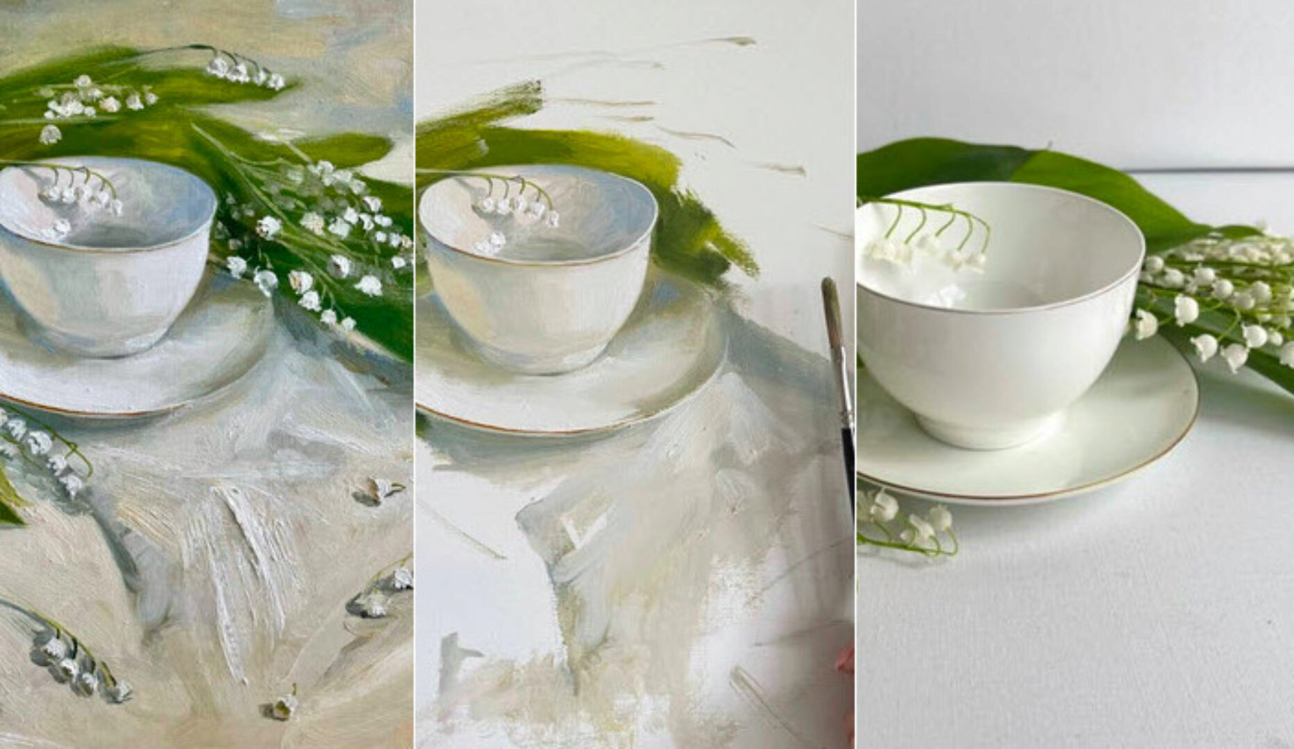 [lectoroom]  Майские ландыши в масляной живописи (Мария Павлова)