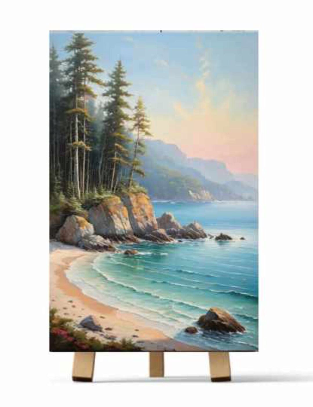 [Рисуем дома] Мастер-класс Берег (Ирина Шпакова)