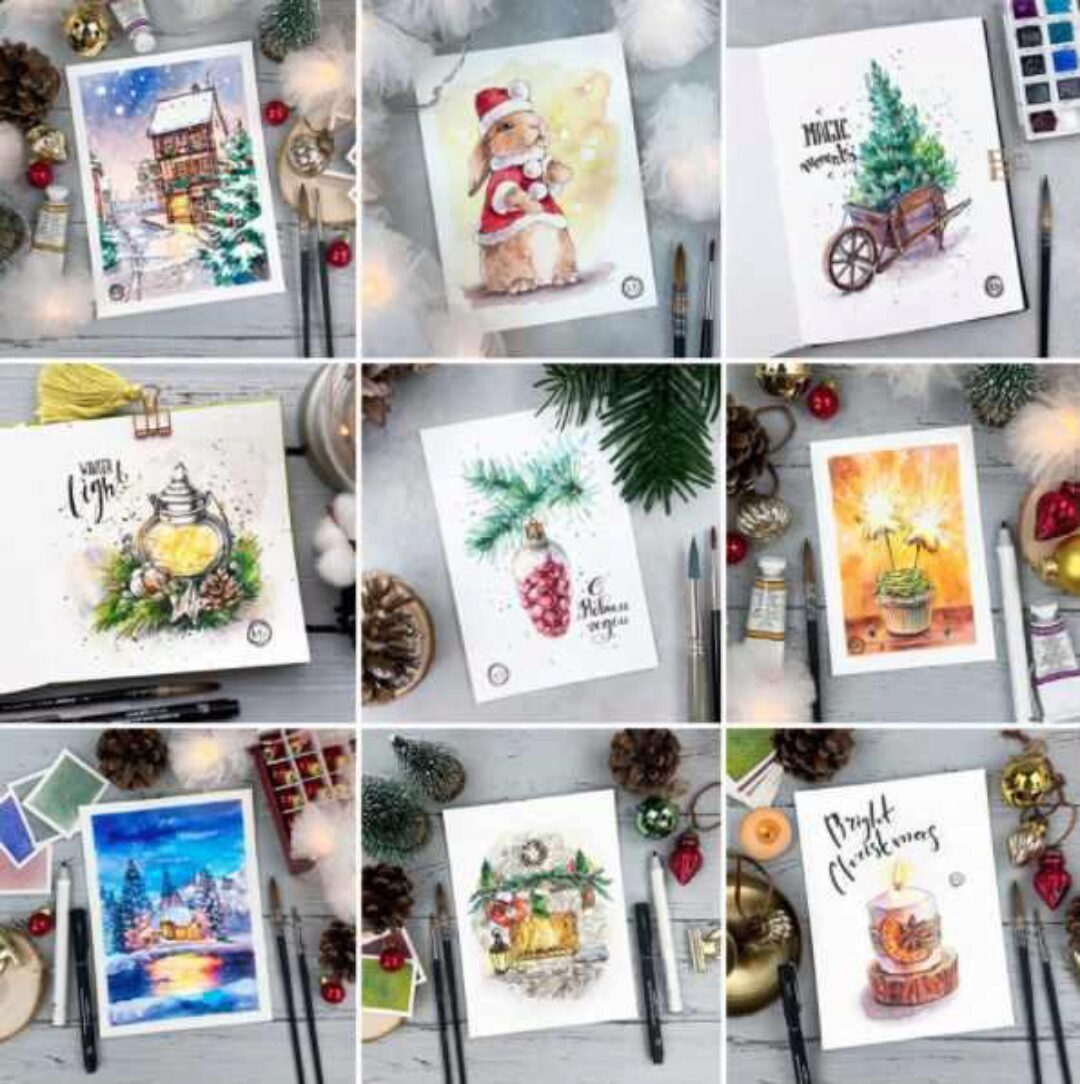 [Dream&Draw] Арт челлендж Скетч Адвент (Анастасия Козлова)