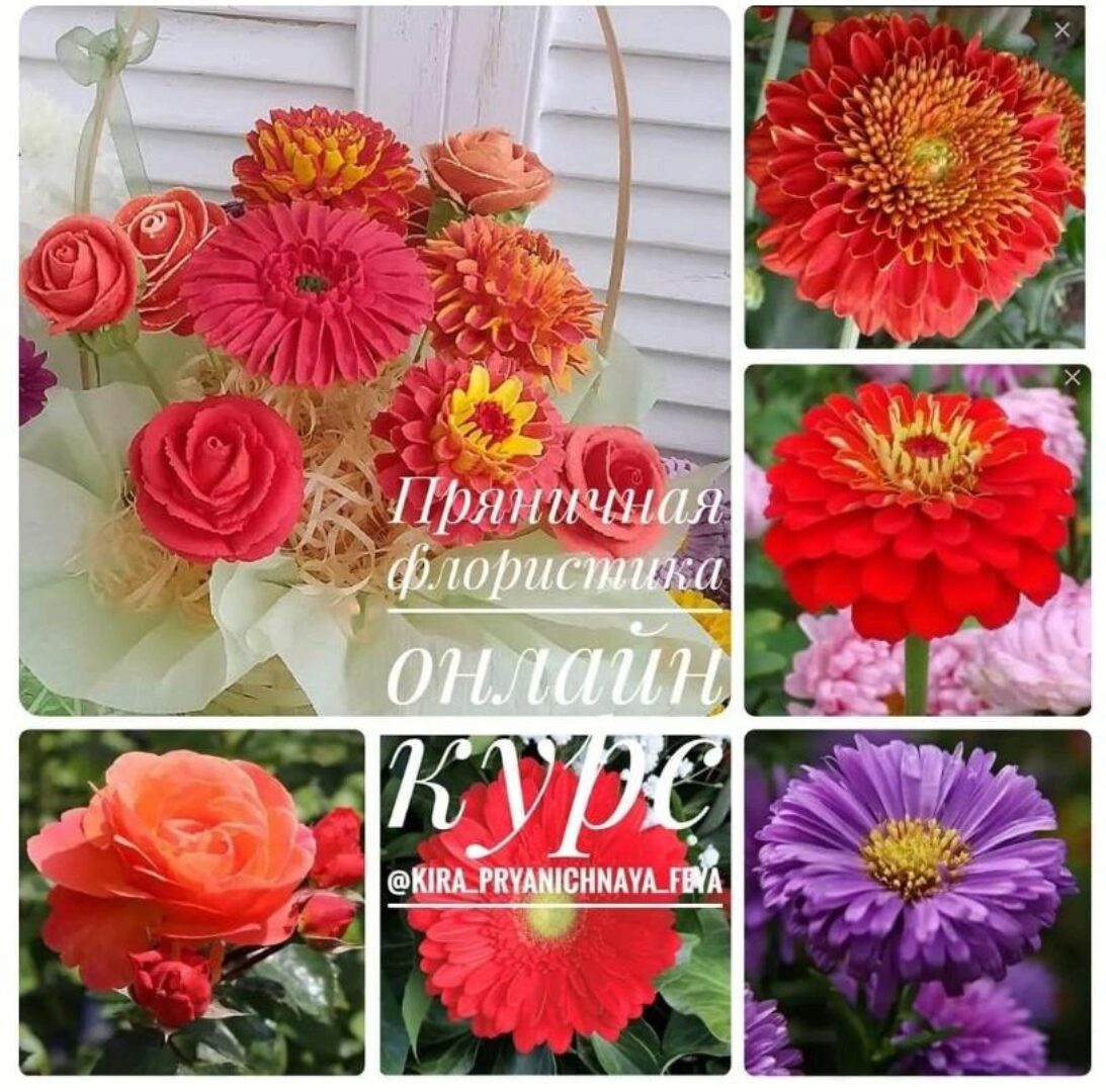 Пряничная флористика (Кира Ковальская)