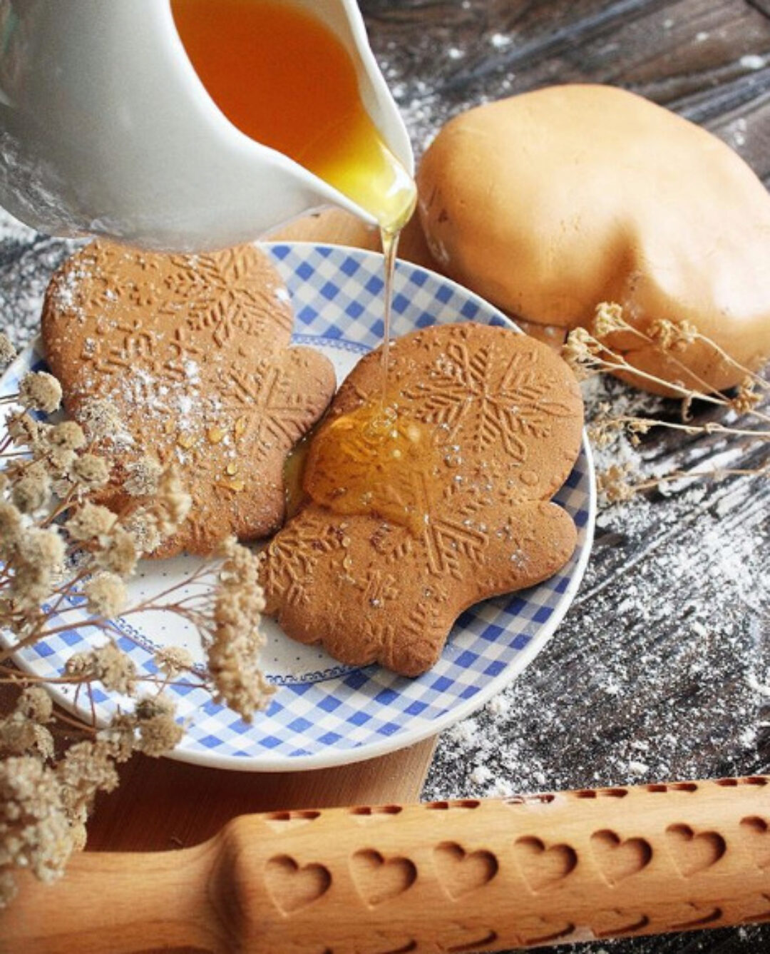 [gift_cookies] Имбирно-медовые пряники