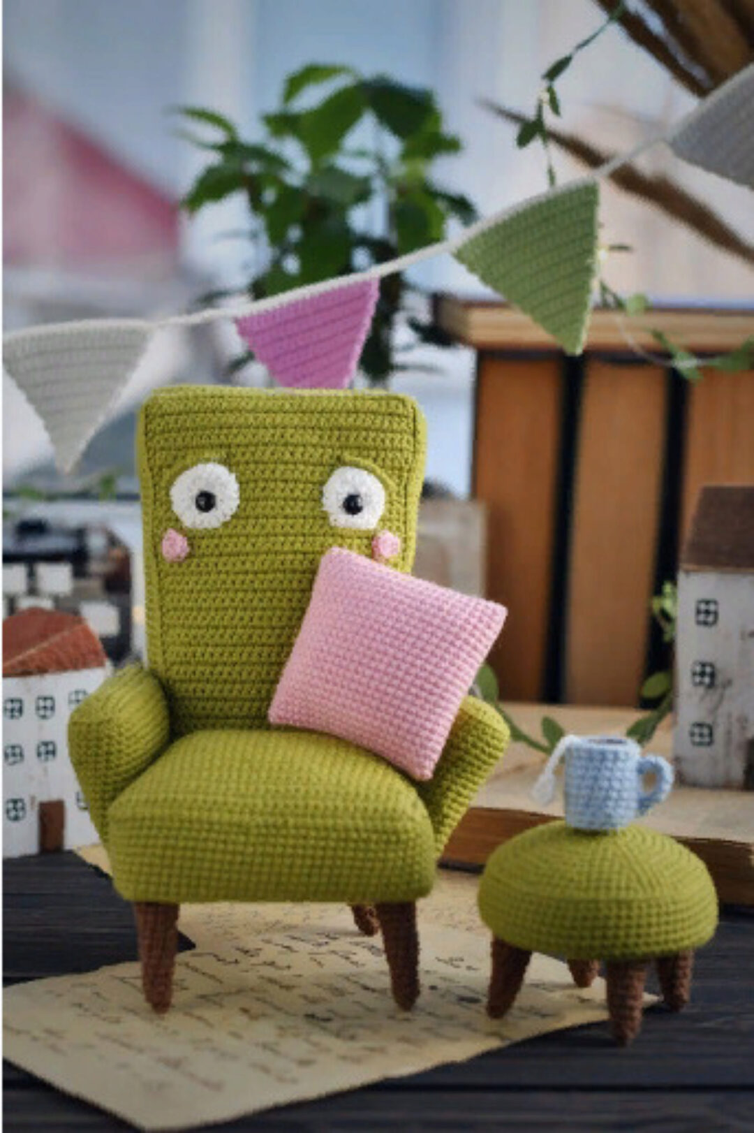 Цифровой мастер-класс по вязанию «Mr. Кресло» (Ксения Крупская)