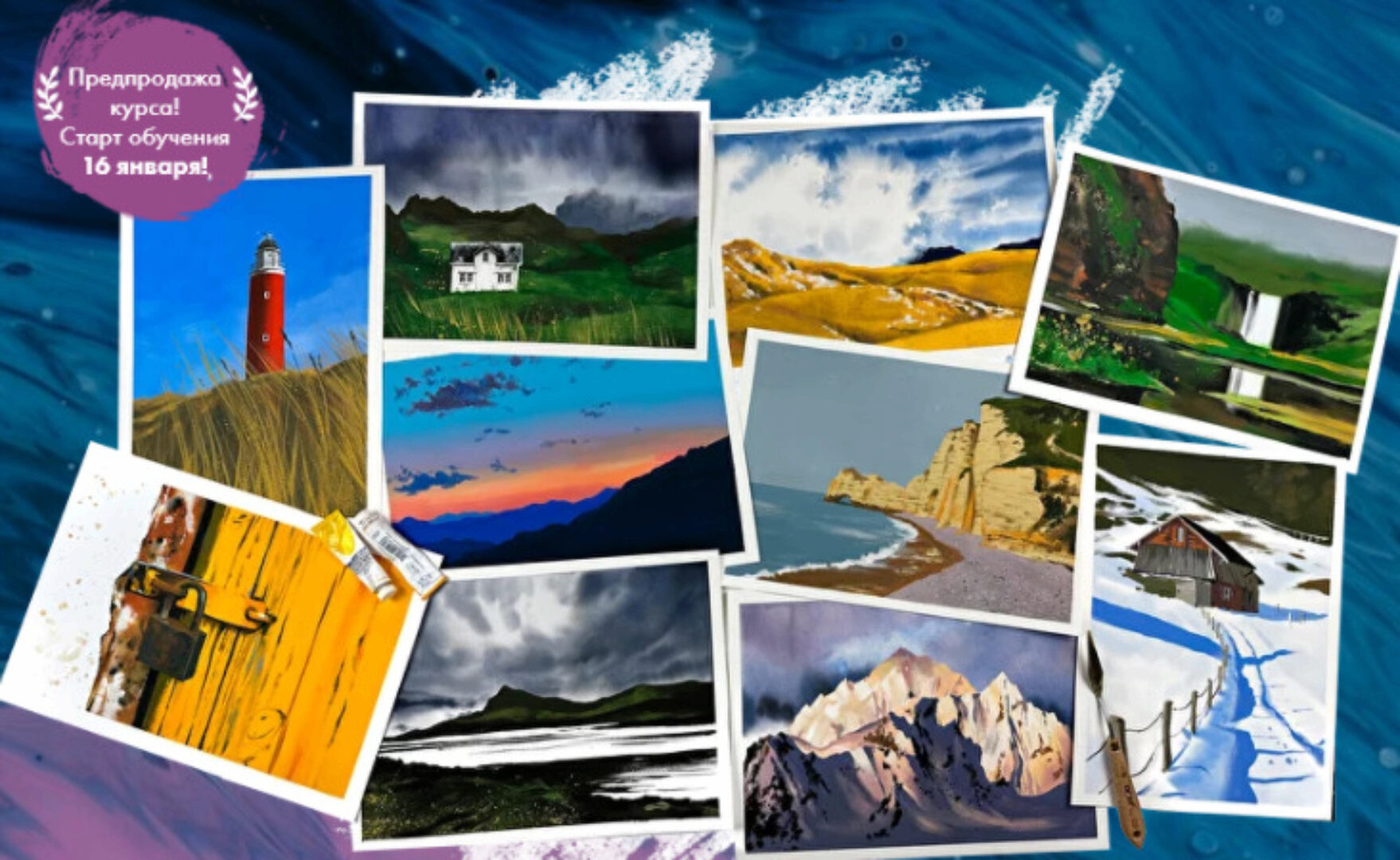 [Художник Online] Минимализм гуашью (Дарья Куцаева)