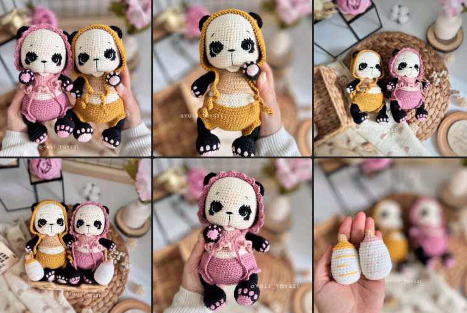 [yuyutoys] Пандочки (Юлия Волкова)