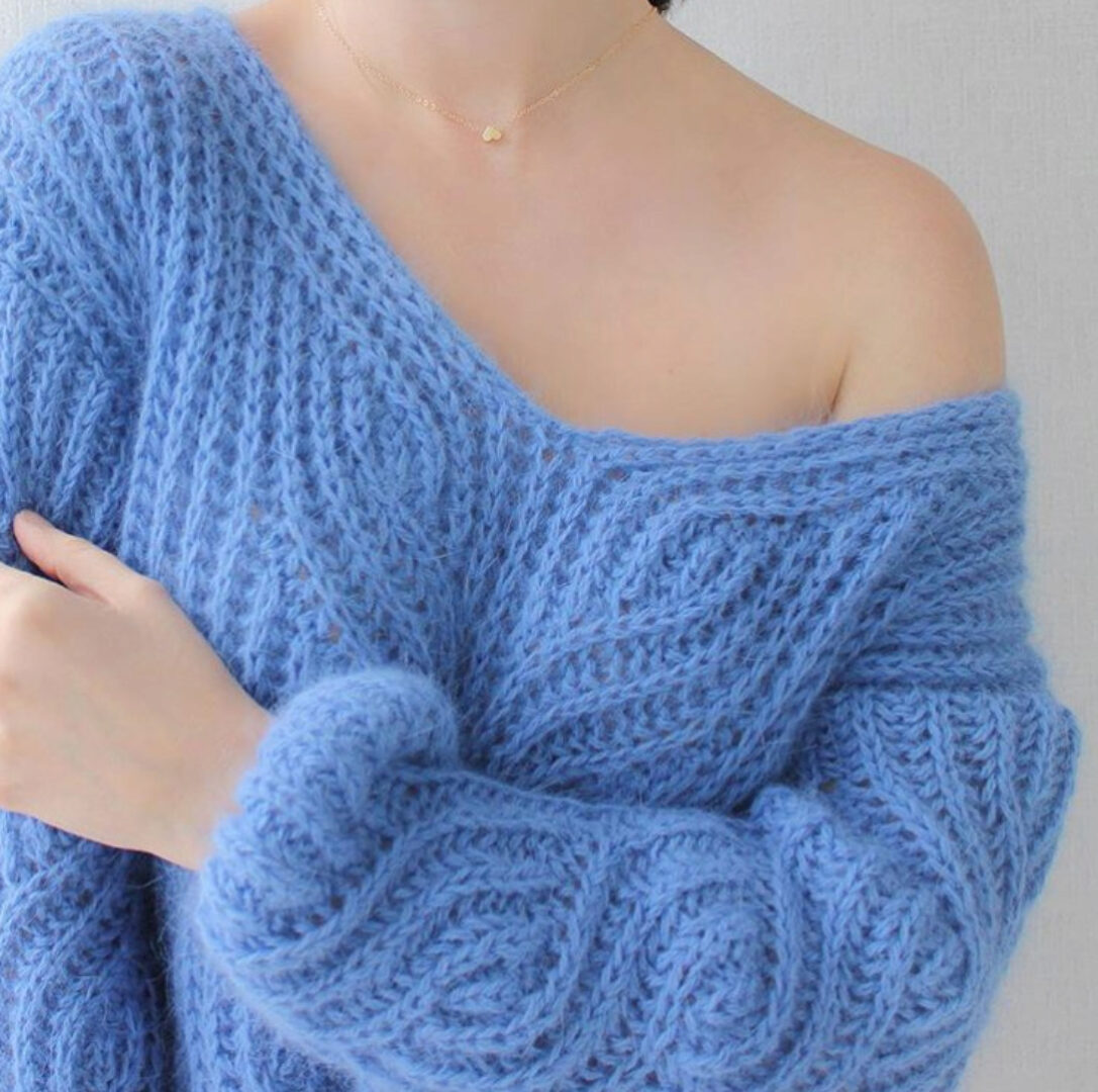 [Вязание] МК свитер Angora Merino (Елена Кузьмина)