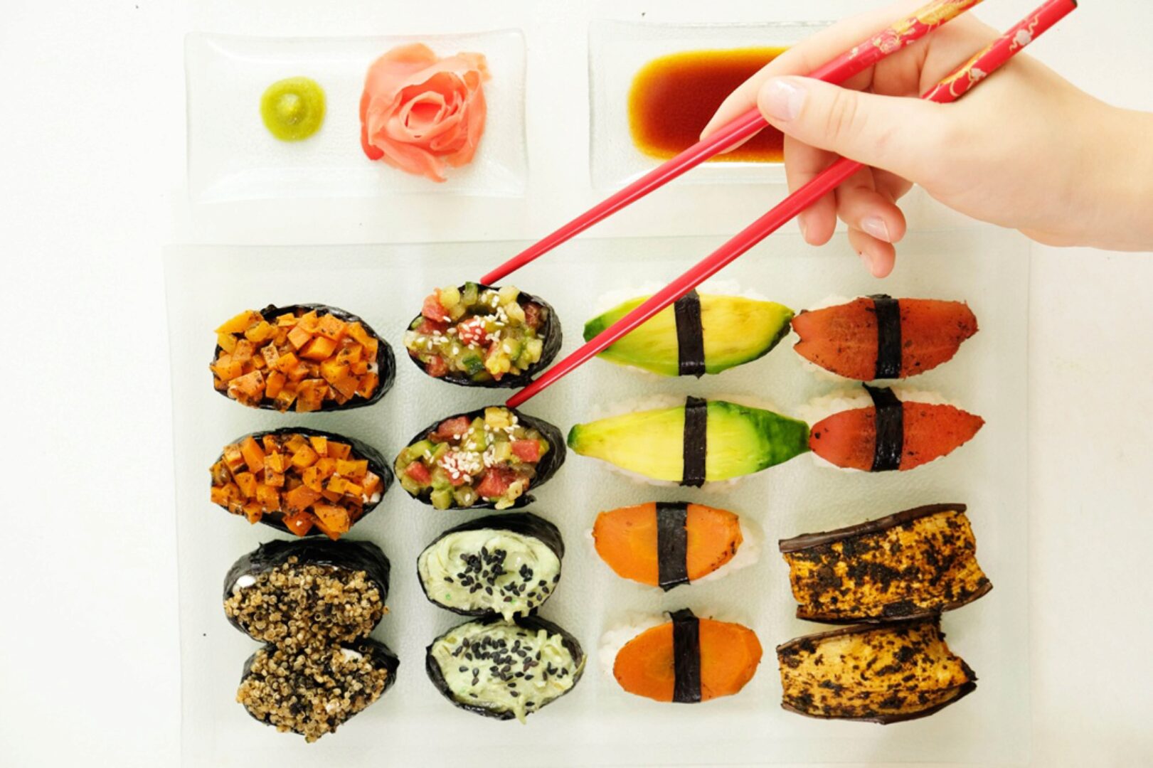 Вегетарианские суши и роллы (Нати Красникова)