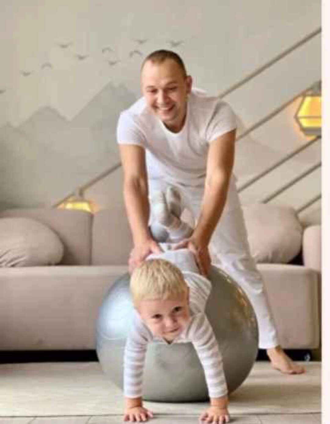 Сборник 1 до 12 месяцев, комплекс массажных и гимнастических упражнений (papas_masage)