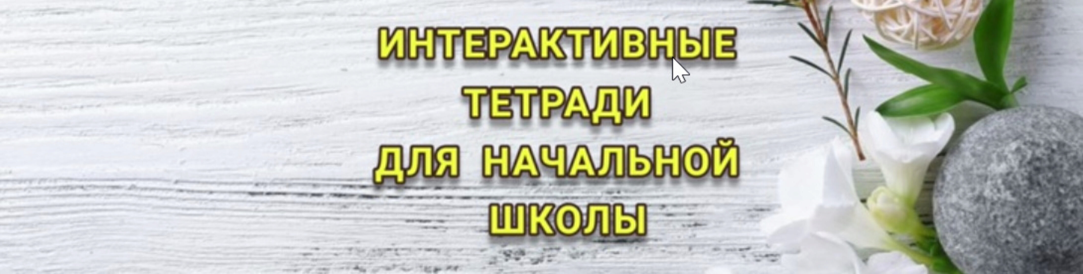 Интерактивные тетради для начальной школы (Анастасия Лебедева)