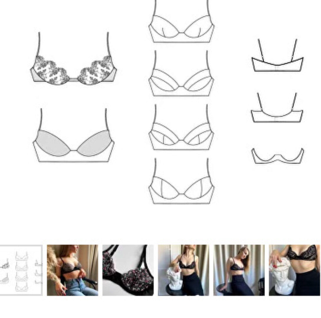 [atelierpattern] Бюстгальтеры Планж (Мария Панова)