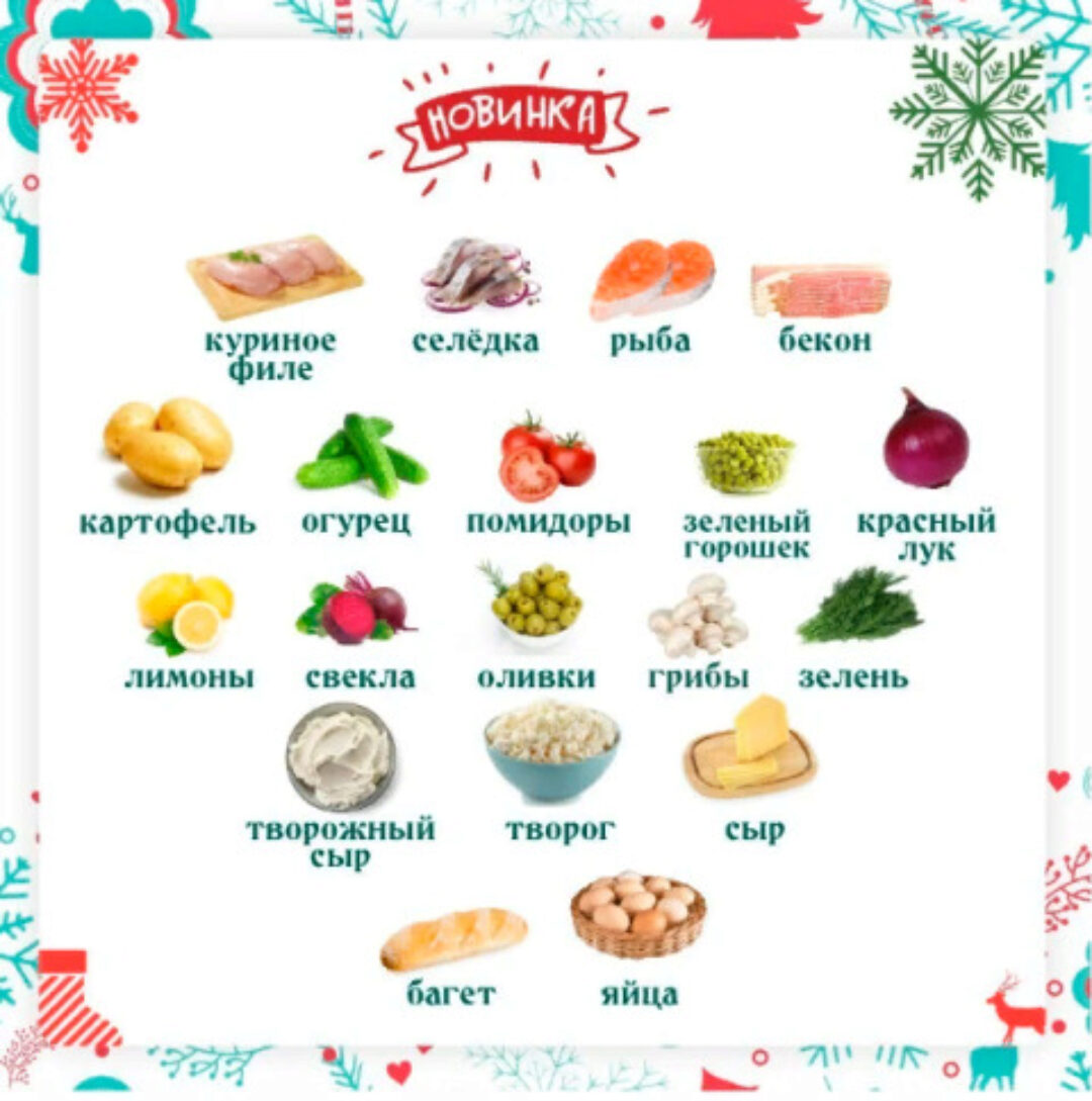 [Ленивый кулинар] Новогоднее меню №8 (Ольга Данчук, Елена Воронцова)