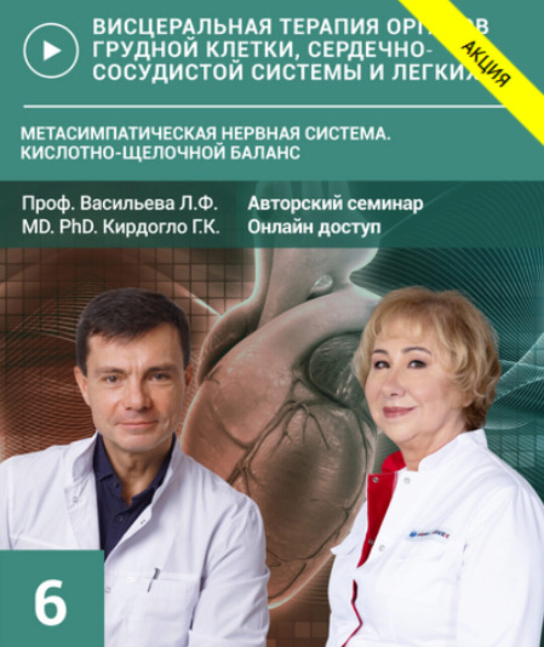 Висцеральная терапия-3. Кислотно-щелочное равновесие. Семинар №6. Метасимпатическая нервная система (Людмила Васильева, Глеб Кирдогло)