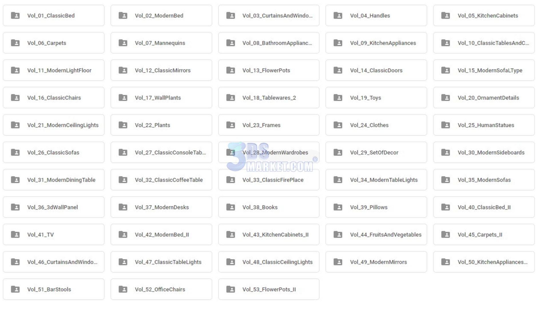 [3ddd.ru] Сборник 3d моделей. Часть 53 (Pro+Free+Om модели)