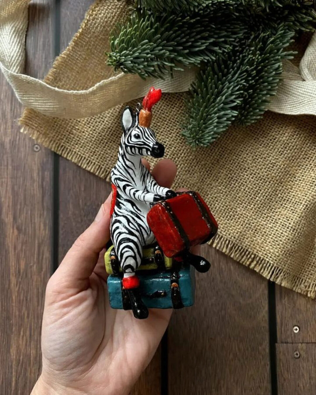 Ватная игрушка Зебра (cotton_toys_st)