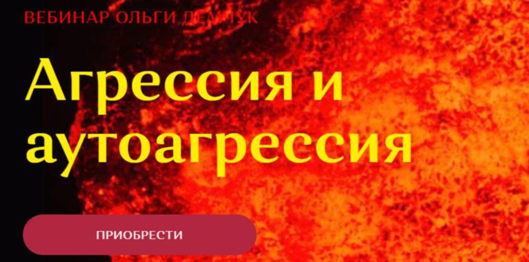Агрессия и аутоагрессия (Ольга Демчук)