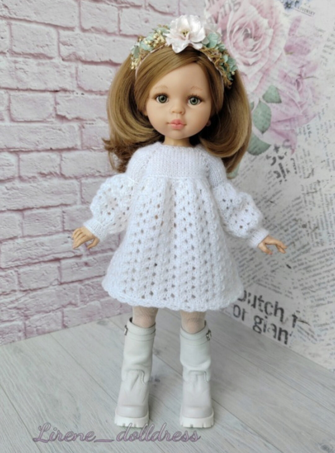 [Lirene's dolls] Платье Стэйси для кукол Паола Рейна 32-34 см (Lirene Dolldress)