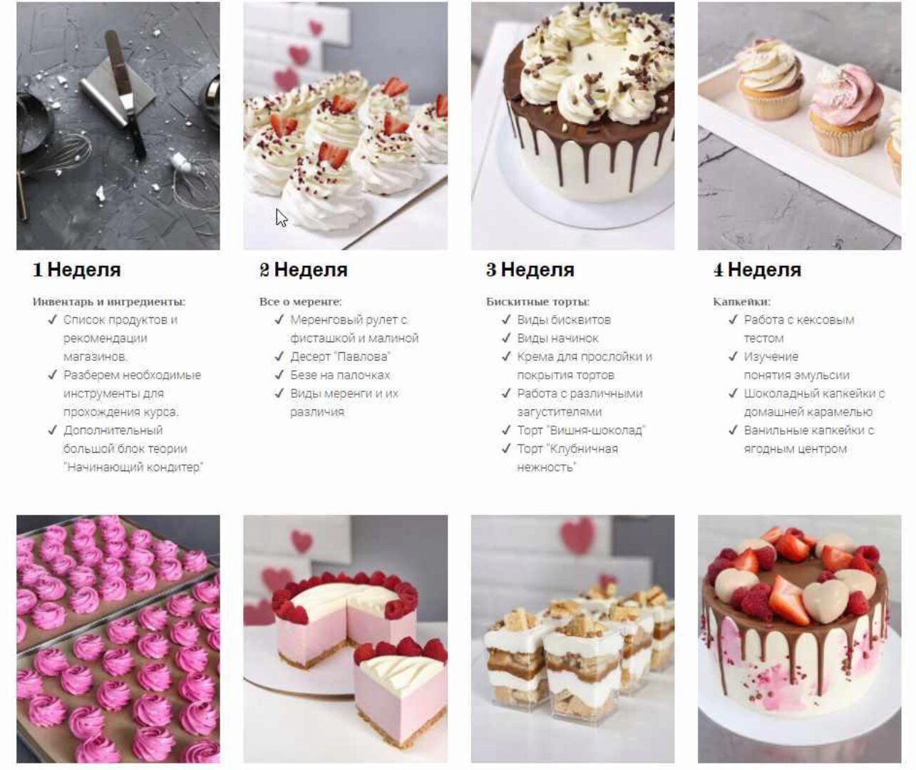 Онлайн-курс «Я - кондитер» (Анастасия Лазарева)