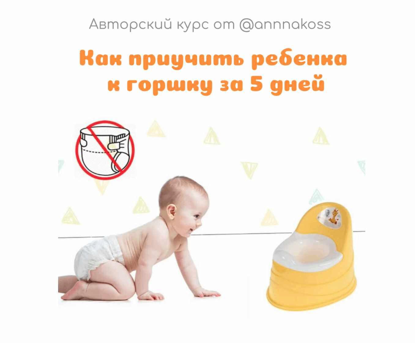 Как приручить ребенка к горшку за 5 дней (annnakoss)