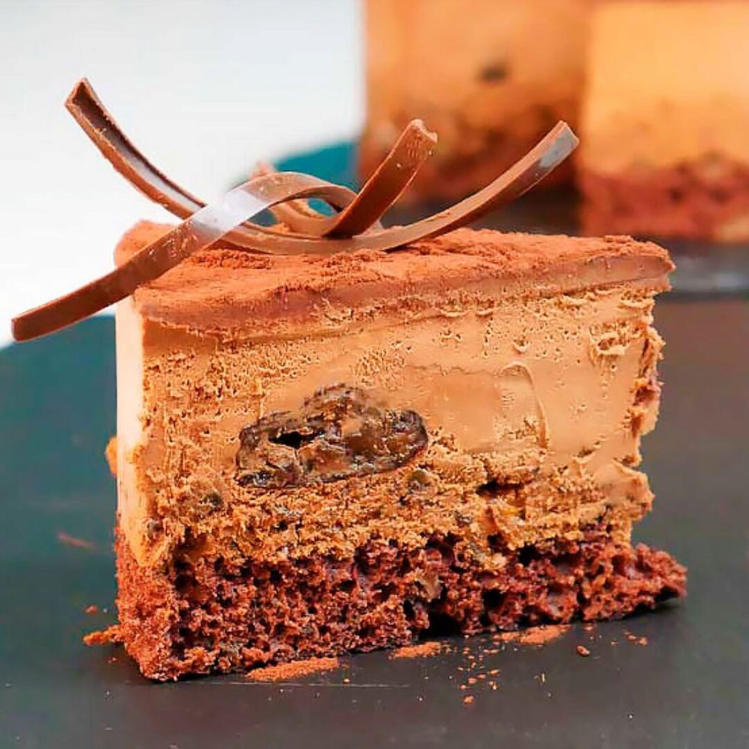 [Pastry-school] Торт чернослив в шоколаде (Елена Крохмаль)