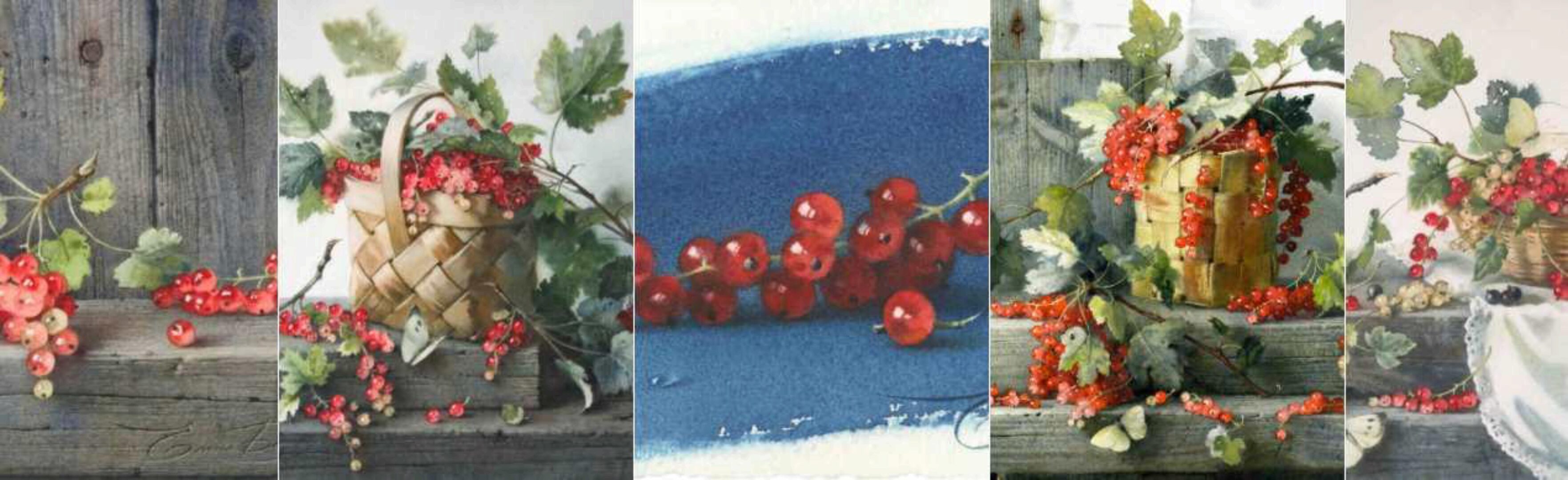 Веточка красной смородины (Елена Базанова)