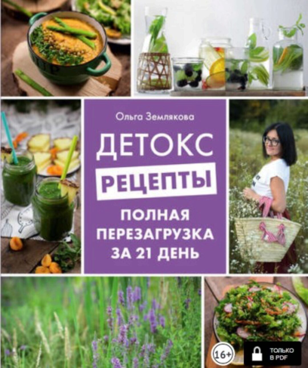 Детокс-рецепты. Полная перезагрузка за 21 день (Ольга Землякова)