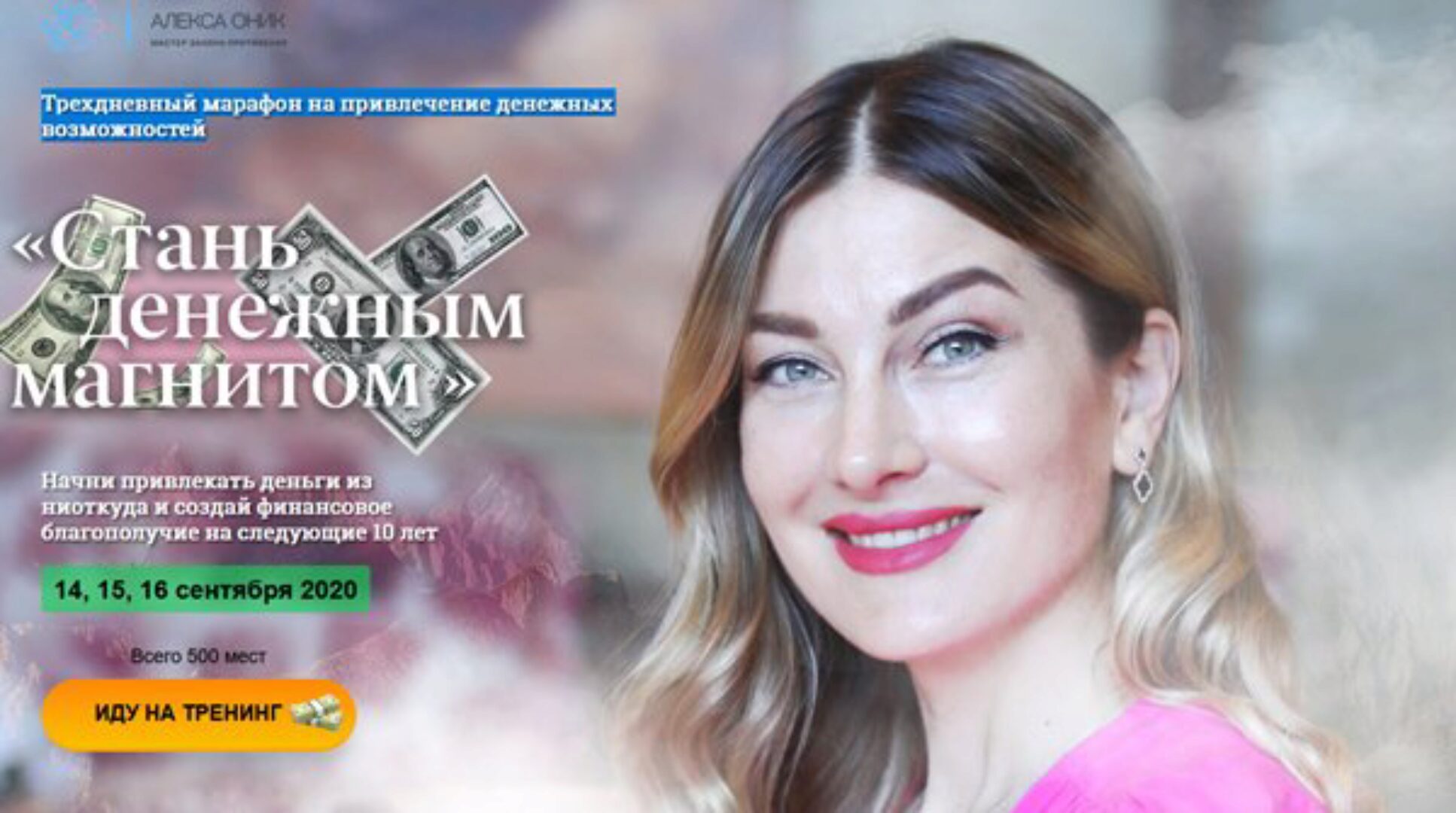 Стань денежным магнитом (Алекса Оник)
