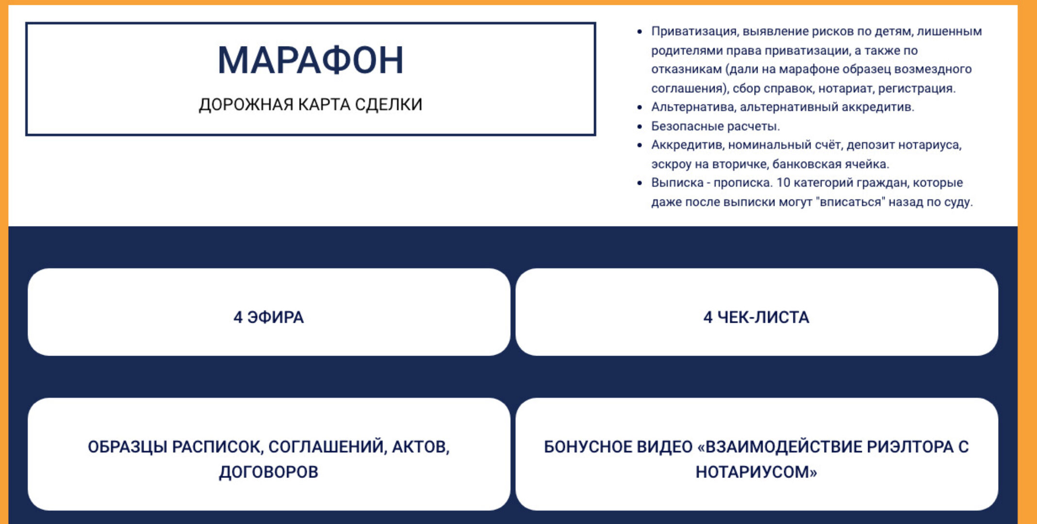 Дорожная карта сделки (Олеся Бухтоярова)