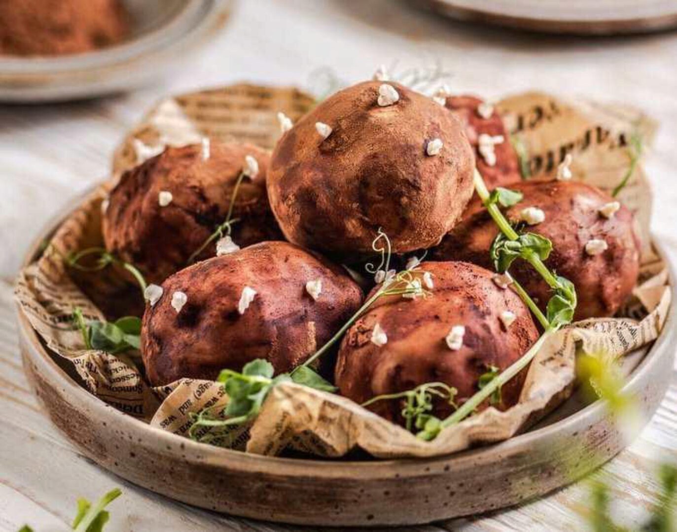 Пирожное Карамельная картошка (Надежда Коломейцева)