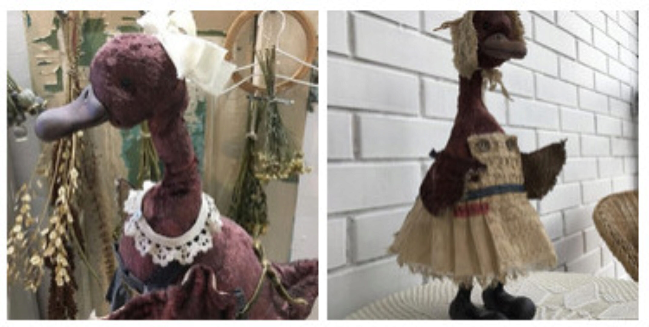 Уточка тедди (Елена Кукузей)