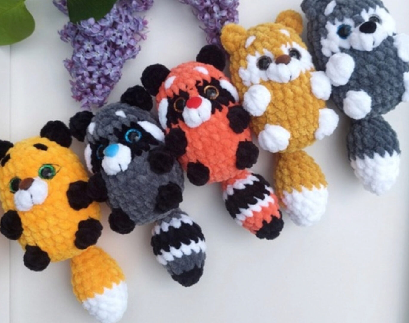 [Do_bro_v_dom] Хвостики: Красная панда, Енотик, Коржик, Хаски, Лисичка (Алина Ерукова)