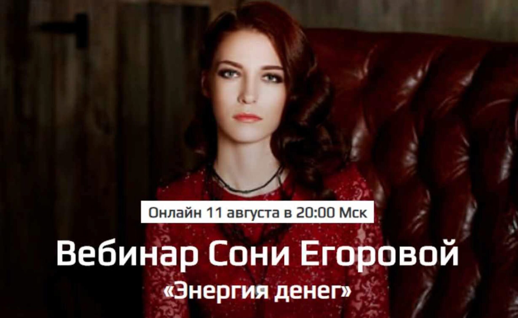 Энергия денег (Соня Егорова)